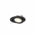 Dals Pivot 3 Inch Flat Recessed LED Gimbal Light 5CCT, Black FGM3-CC-BK